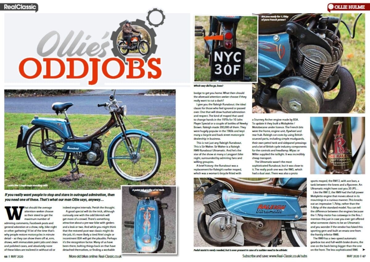 Raleigh deals runabout moped