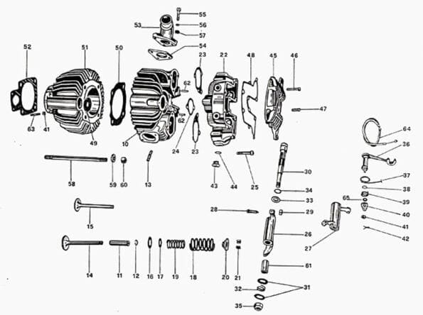 Guzzi-engine-diagram - RealClassic